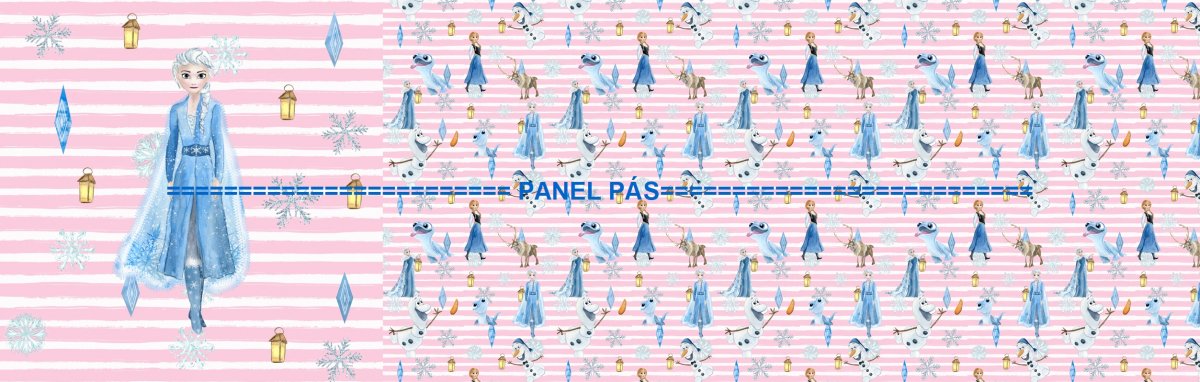 Panel - varianta bavlna,úplet či letní softshell  50x145cm/úplet 157cm, 139cm soft   202FR-P44