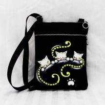 crossbody s kapsou-kočičky