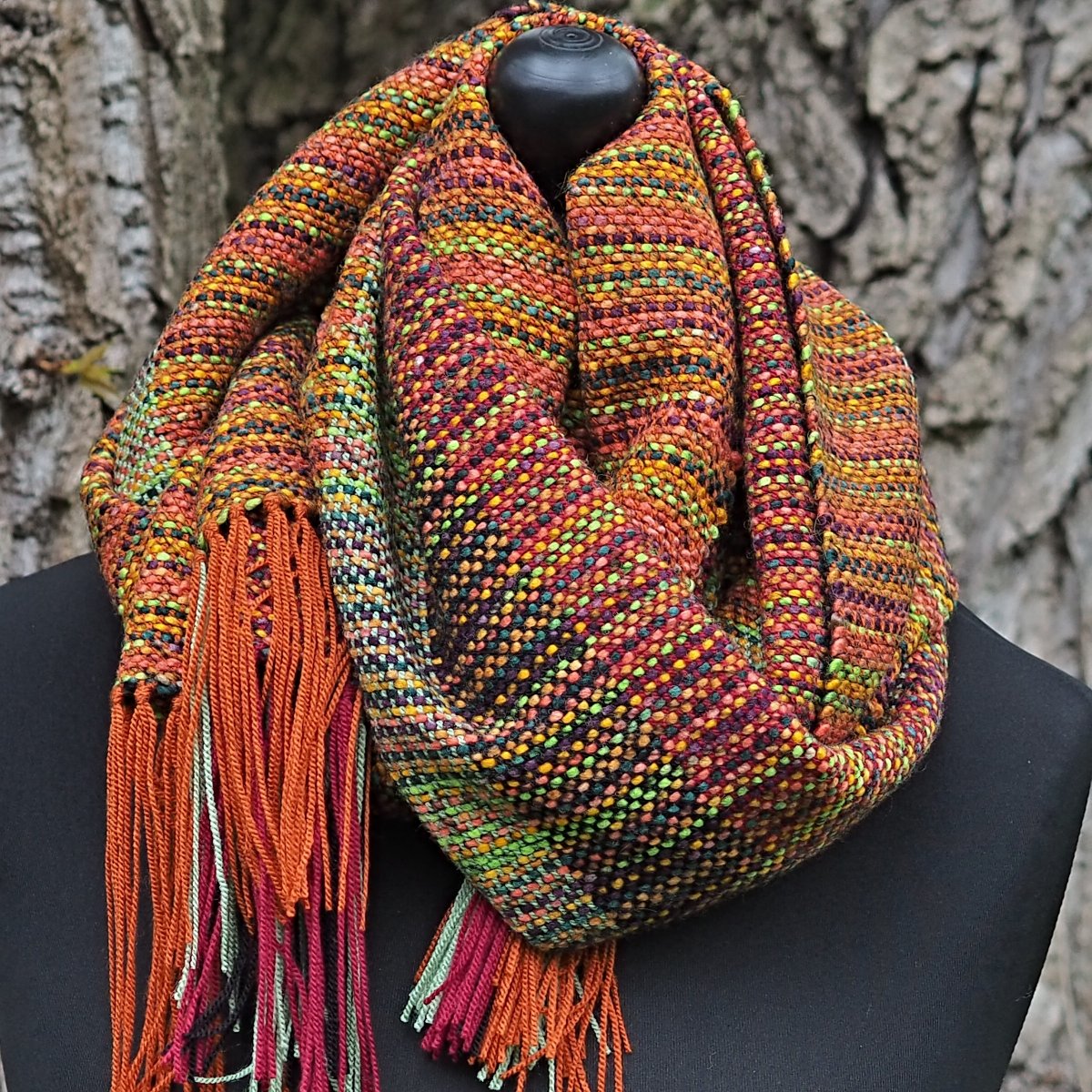 RUČNĚ TKANÁ ŠÁLA - PLÉD - MIRKA