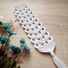 Macrame záložka do knihy.