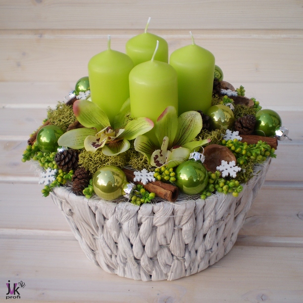 Vánoční svícen Malena