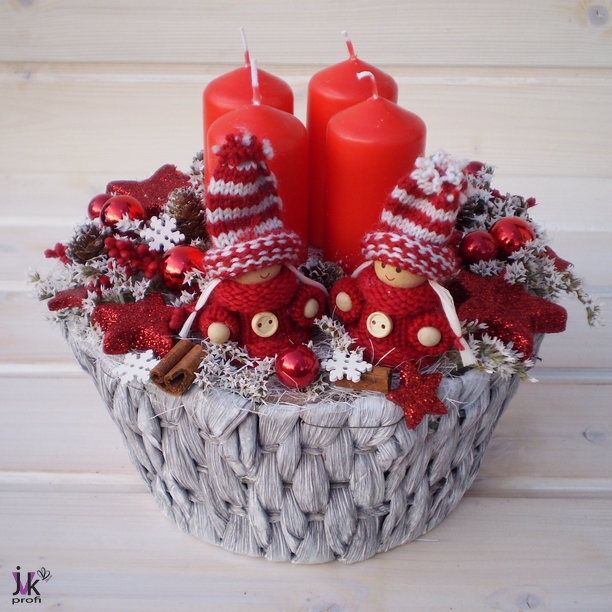 Vánoční svícen Magdalena