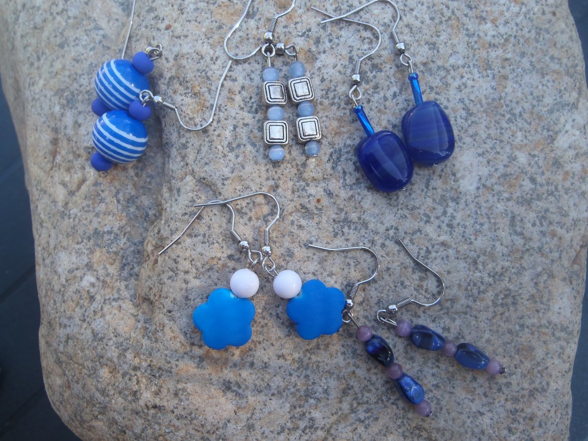 do modra - sada náušnic