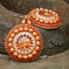 Náušnice-oříškové