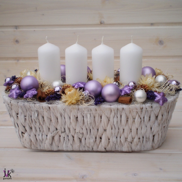 Vánoční svícen Noemí