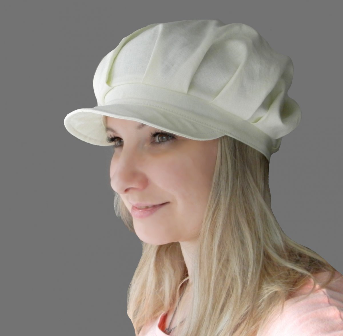 čepice ,bekovka letní vanilka