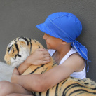 letní dětská pirátka s kšiltem  námořnická modrá