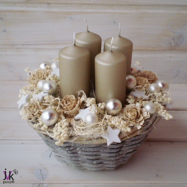 Vánoční svícen Anna