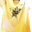 ručně malované tričko vel:XL
