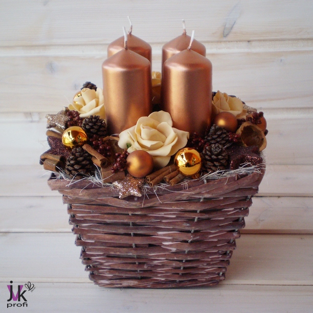 Vánoční svícen Camila