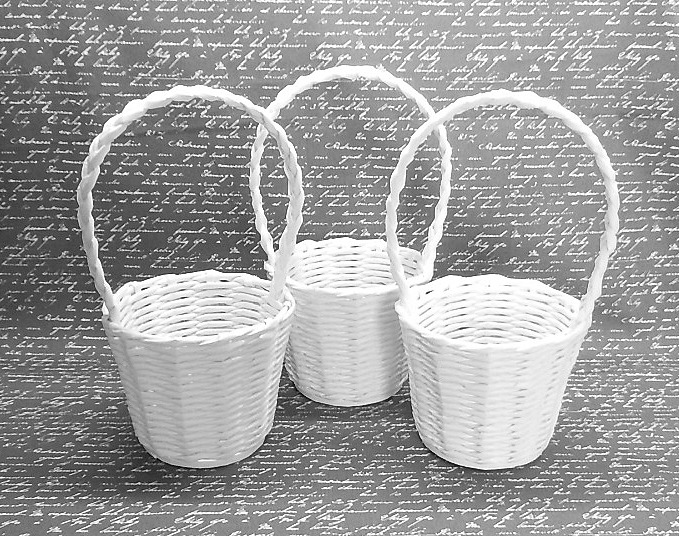 Košíček pro družičku k dozdobení