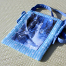 "Paní sov" - kapsička na krk/pouzdro