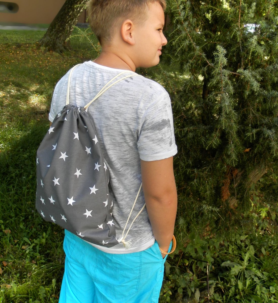 batoh...pytlík....vak....hvězdy šedé