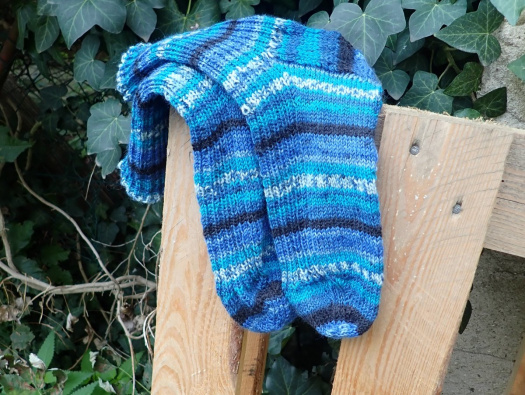 Pánské ručně pletené ponožky vel. 46-47
