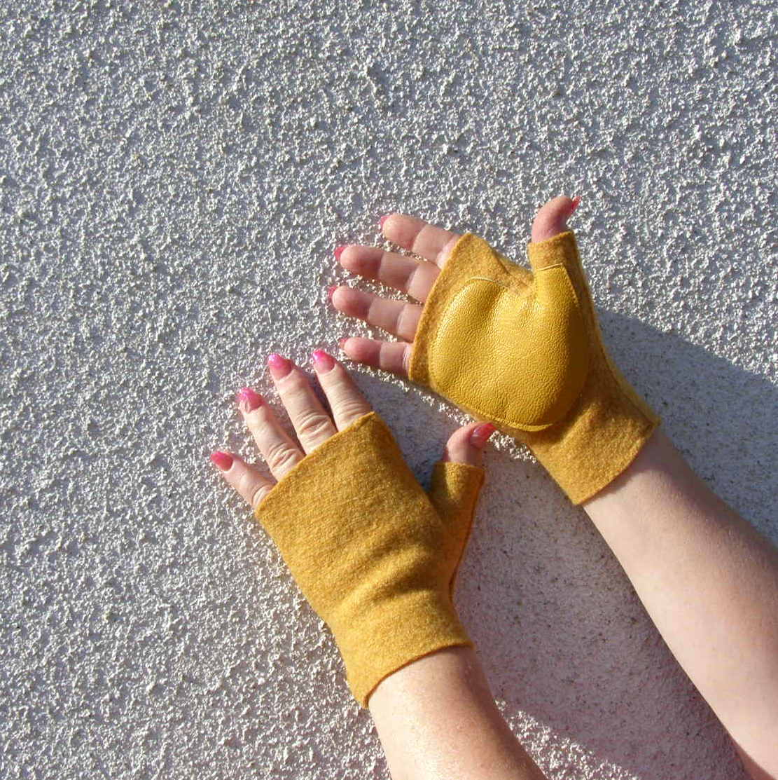 Návleky krátké - pískové tlapky s kůží