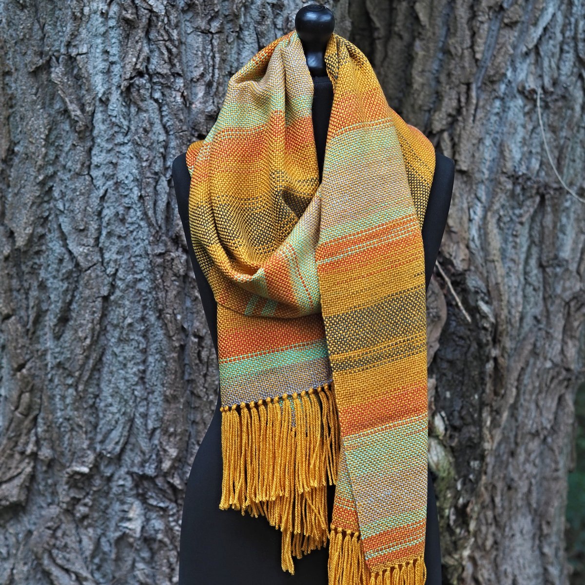 RUČNĚ TKANÁ ŠÁLA - PLÉD - NORA