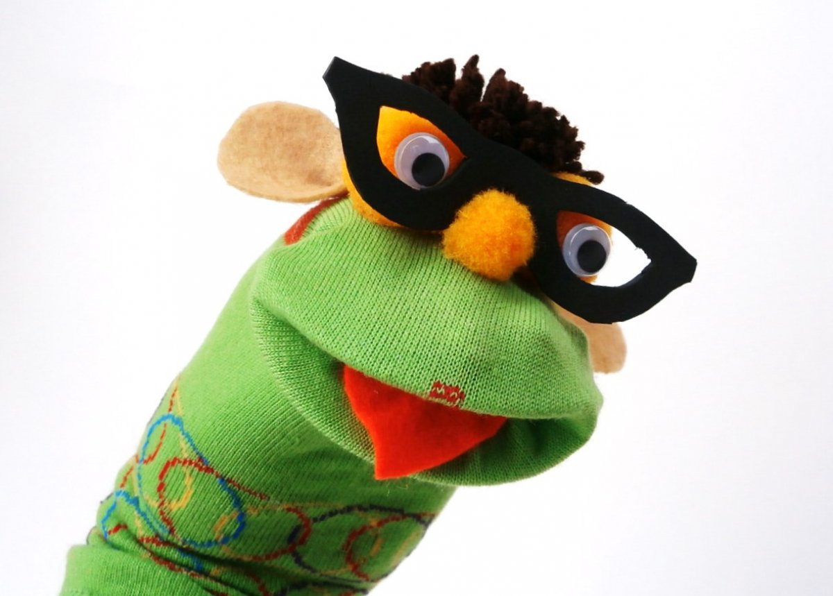 Maňásek ponožkáček.č.436