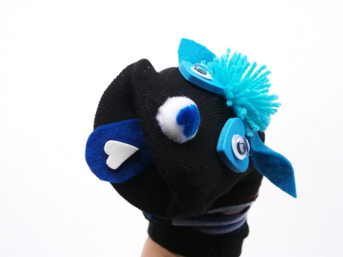 Maňásek ponožkáček č.478