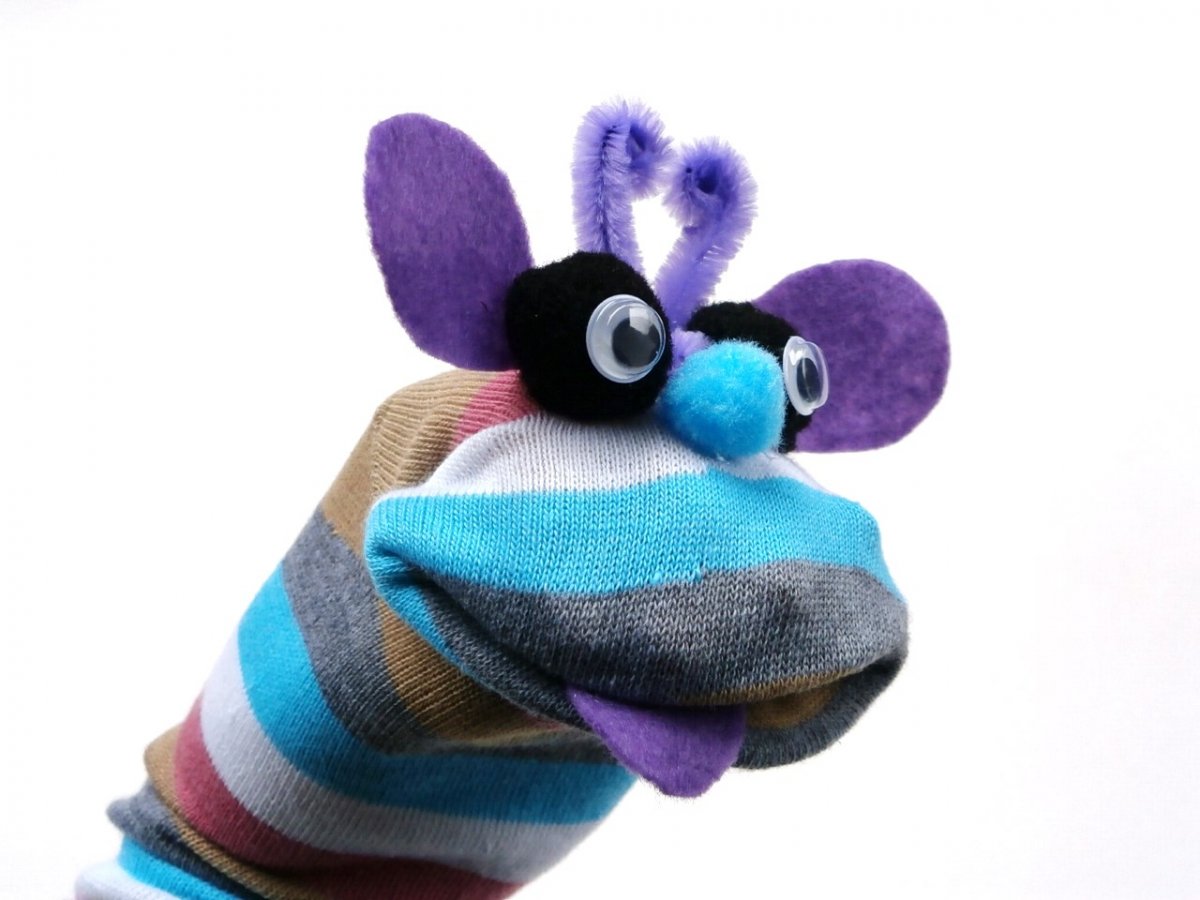 Maňásek ponožkáček č.482