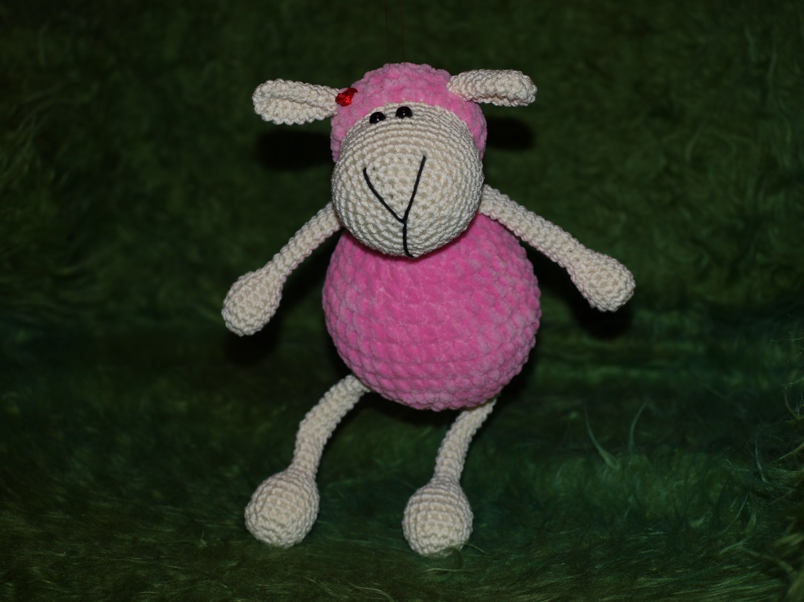 Ovečka růžová na objednávku