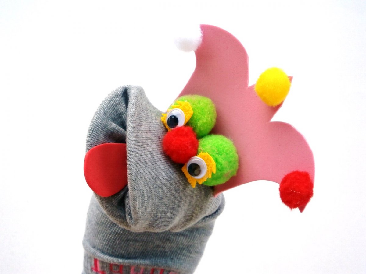 Maňásek ponožkáček č.495