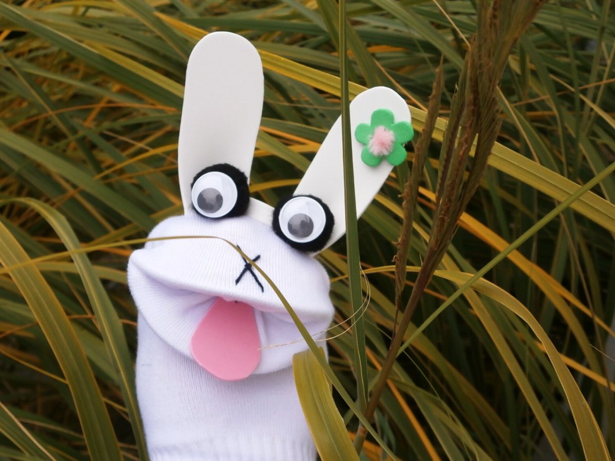 Maňásek ponožkáček zajucháček č.510