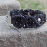 Náramek Black and silver