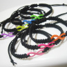 Infinity náramky "neonové" - macramé (Unisex)