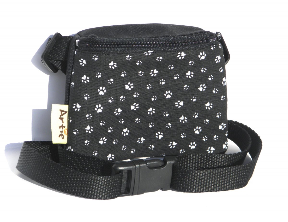 Taštička - černobílé tlapky