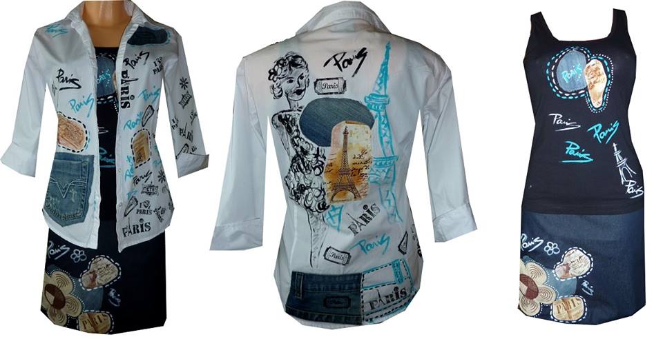 PAŘÍŽ 7 - komplet dámský