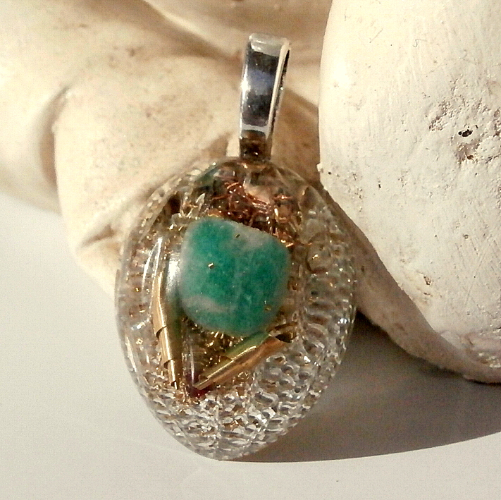 Orgonit, *Amazonitový oříšek*, Oř 8