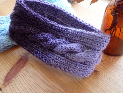 Dámská čelenka s copánkem