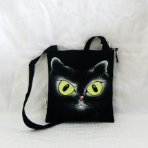 malá crossbody- kočičí oči