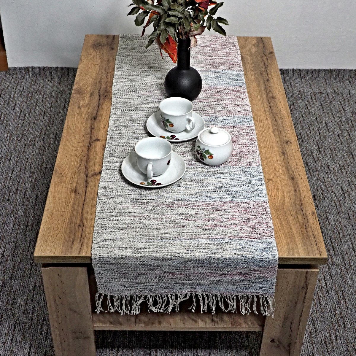 RUČNĚ TKANÝ STŘEDOVÝ UBRUS - PROSTÍRÁNÍ 3