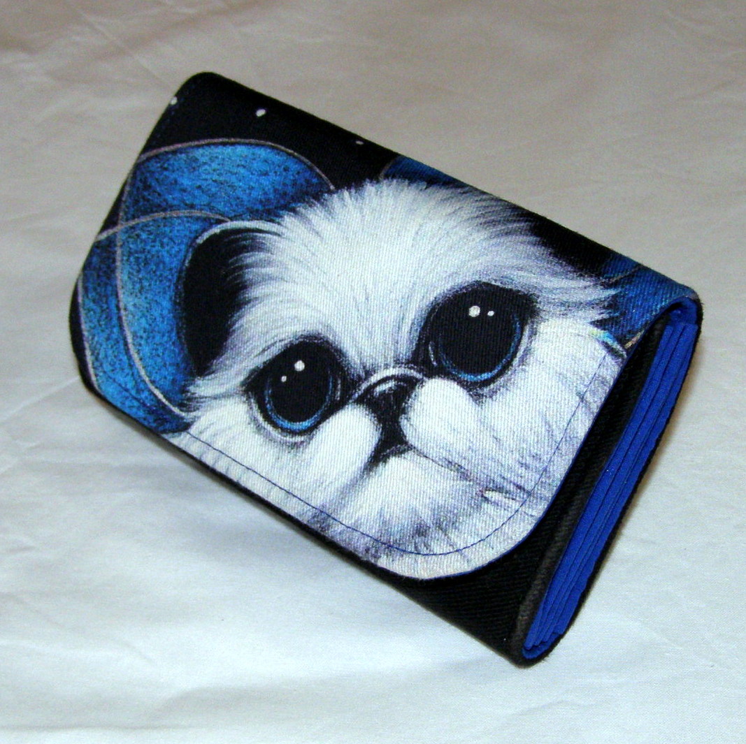 "Magické oči kočičí" - peněženka *17x10*