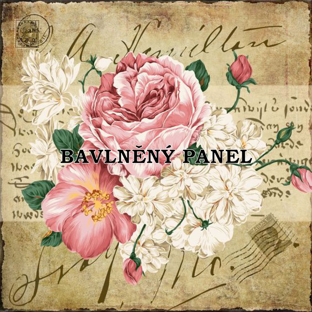 BAVLNĚNÝ PANEL - digitální tisk -  PB275