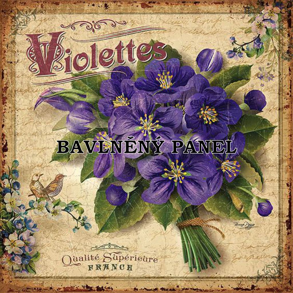 BAVLNĚNÝ PANEL - digitální tisk -  PB287