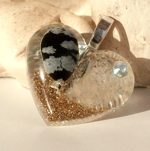 Orgonit, *Srdíčko pro Črodějku s Obsidiánem*