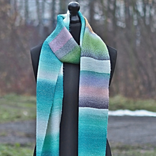 RUČNĚ PLETENÁ ŠÁLA - SARAH