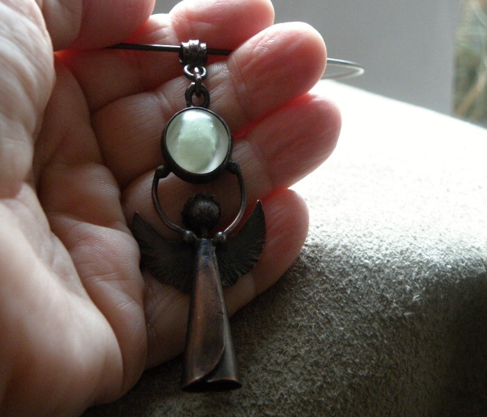 Anděl - měď - světlonoš