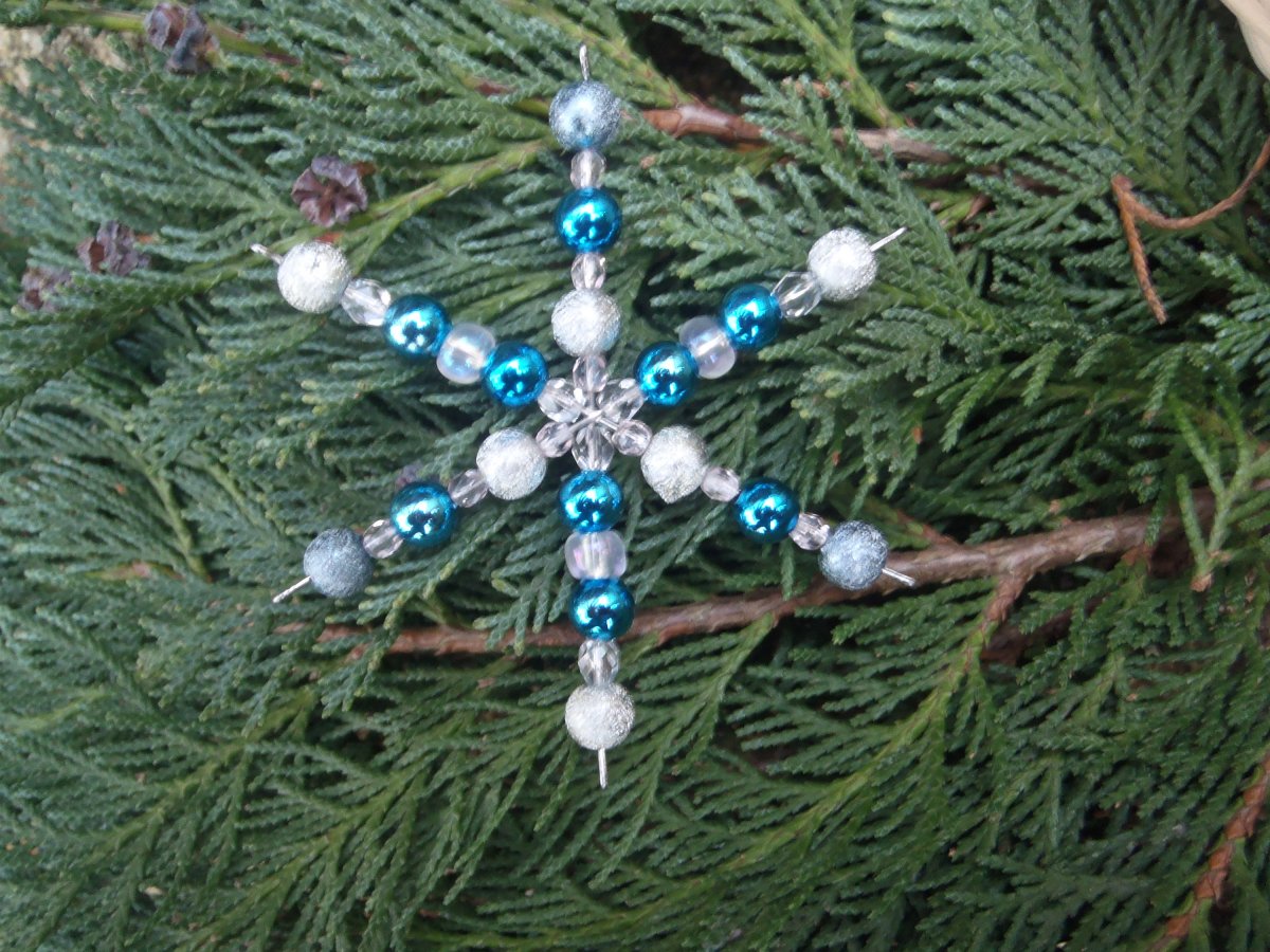 modrošedá hvězdička