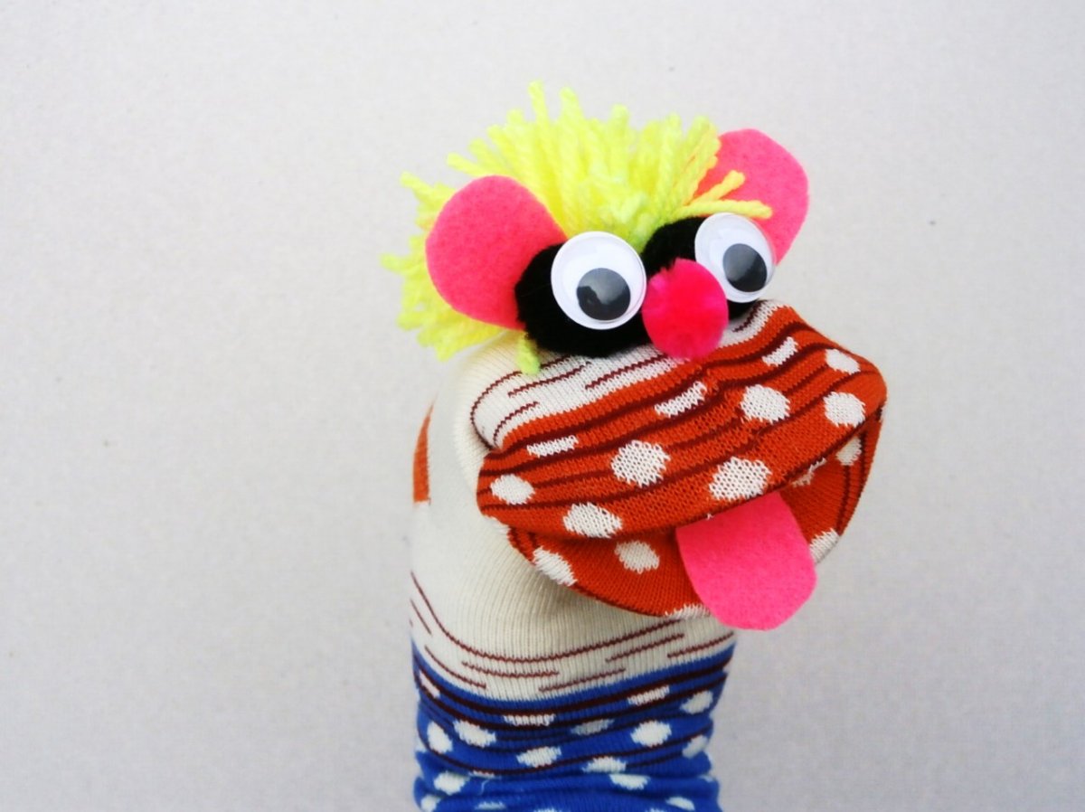 Maňásek ponožkáček č.535