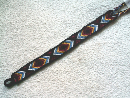Drhaný náramek ZÁPAD SLUNCE (NR0503)