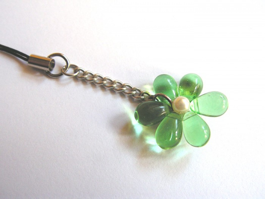 Přívěšek GREEN FLOWER (PRI2468)
