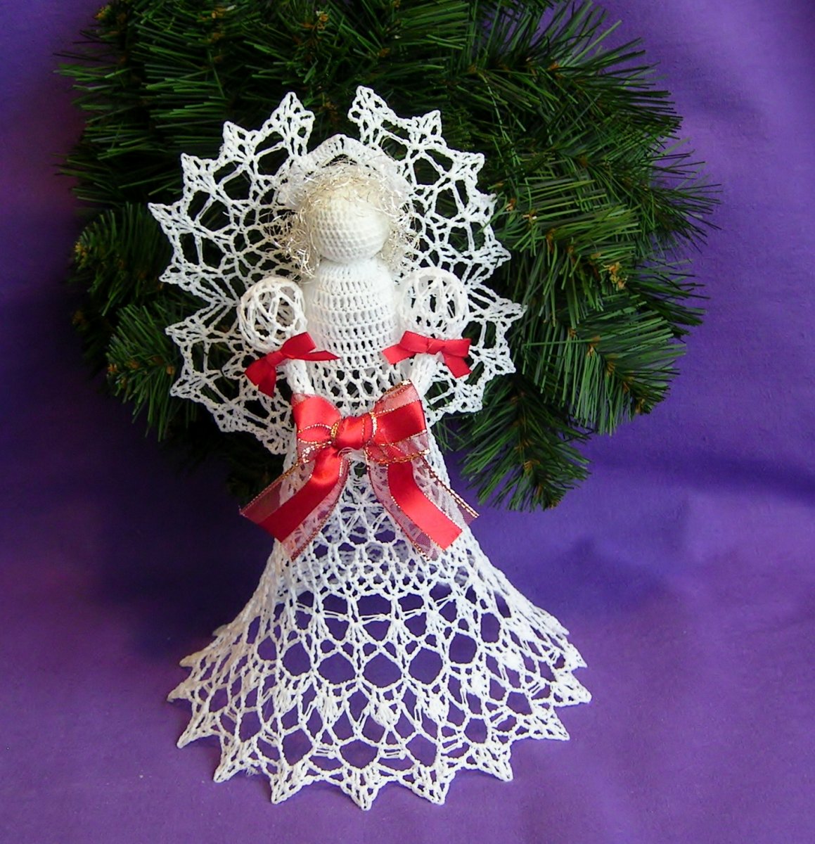 Anděl krajkový č. 3