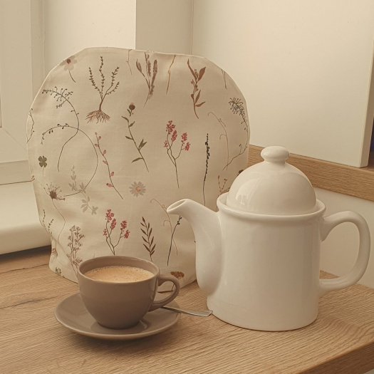 Termo poklop na čajovou konvici - bylinky