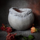 Beton-květináček " Baculáček rustikální "