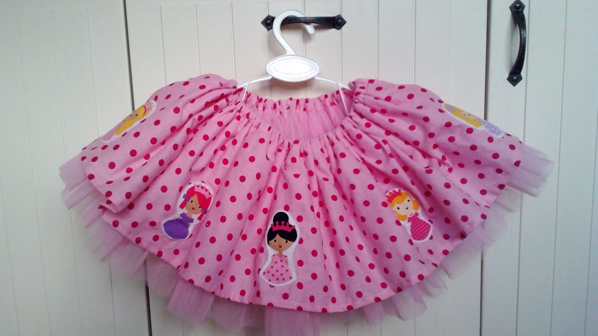 Sukénka sprinceznami