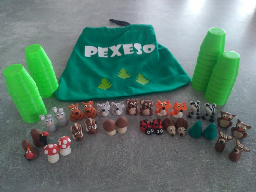 3D pexeso - Les
