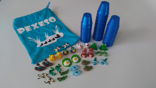 3D pexeso - U rybníka